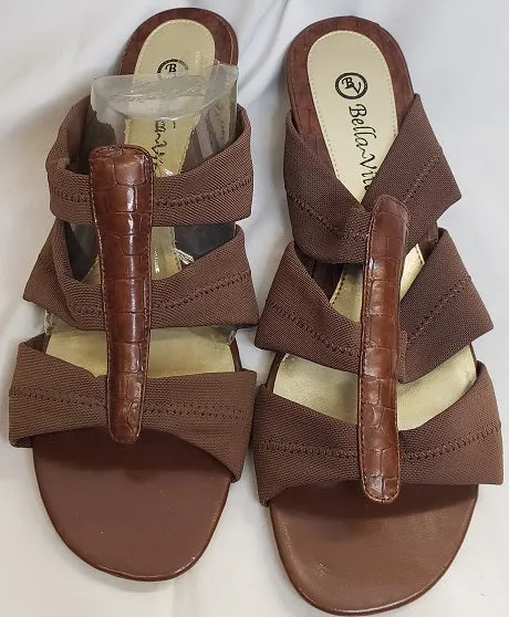 2.5" Maryam -- Women's T-Strap Wedge Mule