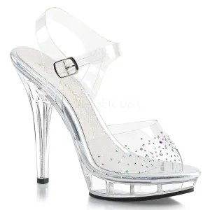 5" Heel LIP-108SD Clear