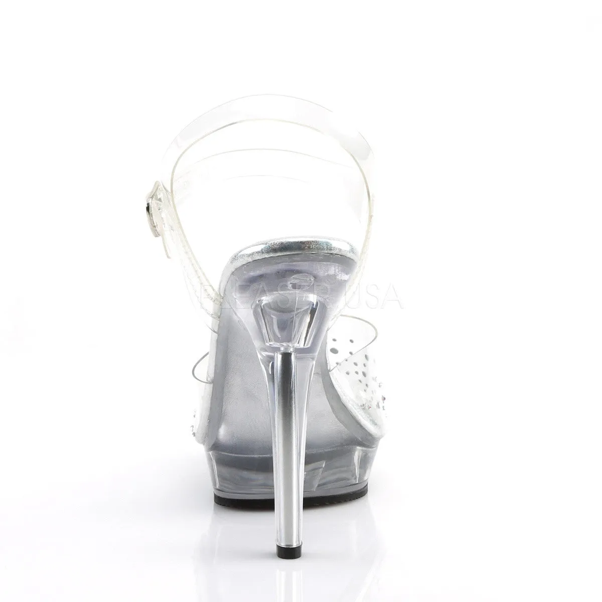 5" Heel LIP-108SD Clear