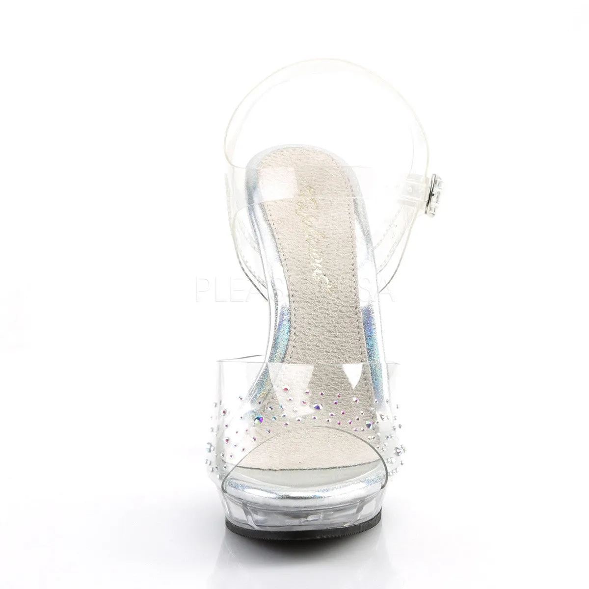 5" Heel LIP-108SD Clear