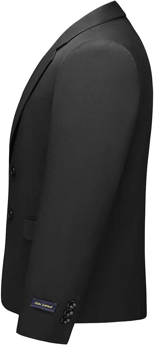 Boys Slim Fit Suit Tuxedo Jacket for Boys Blazer and Pants 2 Piece Suits Set for Kids