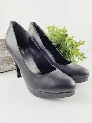 CALL IT SPRING BLACK HEELS LADIES SIZE 8.5 PRE-LOVED/EUC