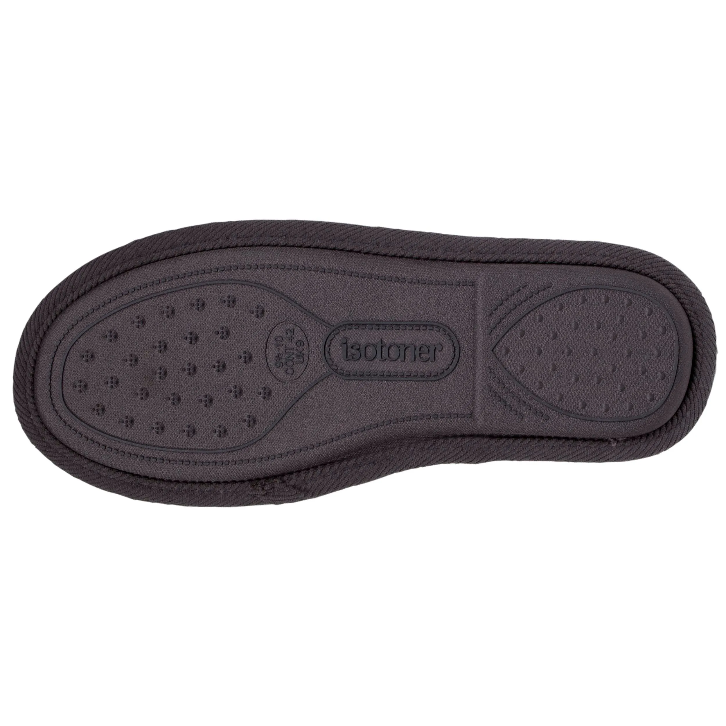 Chaussons mules ouvertes Homme Gris