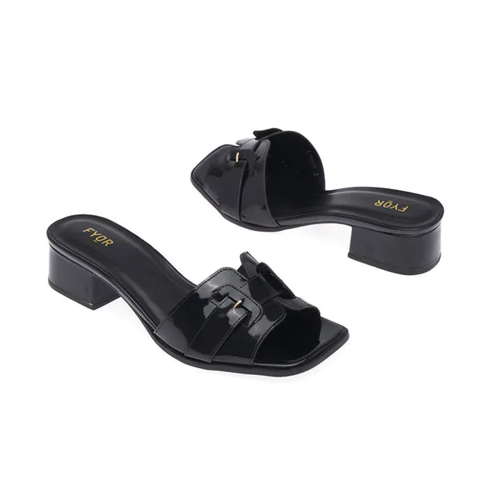 Chic Patent Mule BDV 107