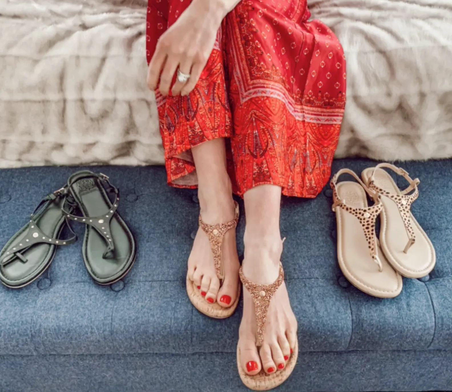 Cork  Sandals