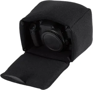 DSLR Camera Bag Insert Shockproof Protection Camera Case Bag Accessory Photoggraphing Velvet Material Easy Install Portable (black)