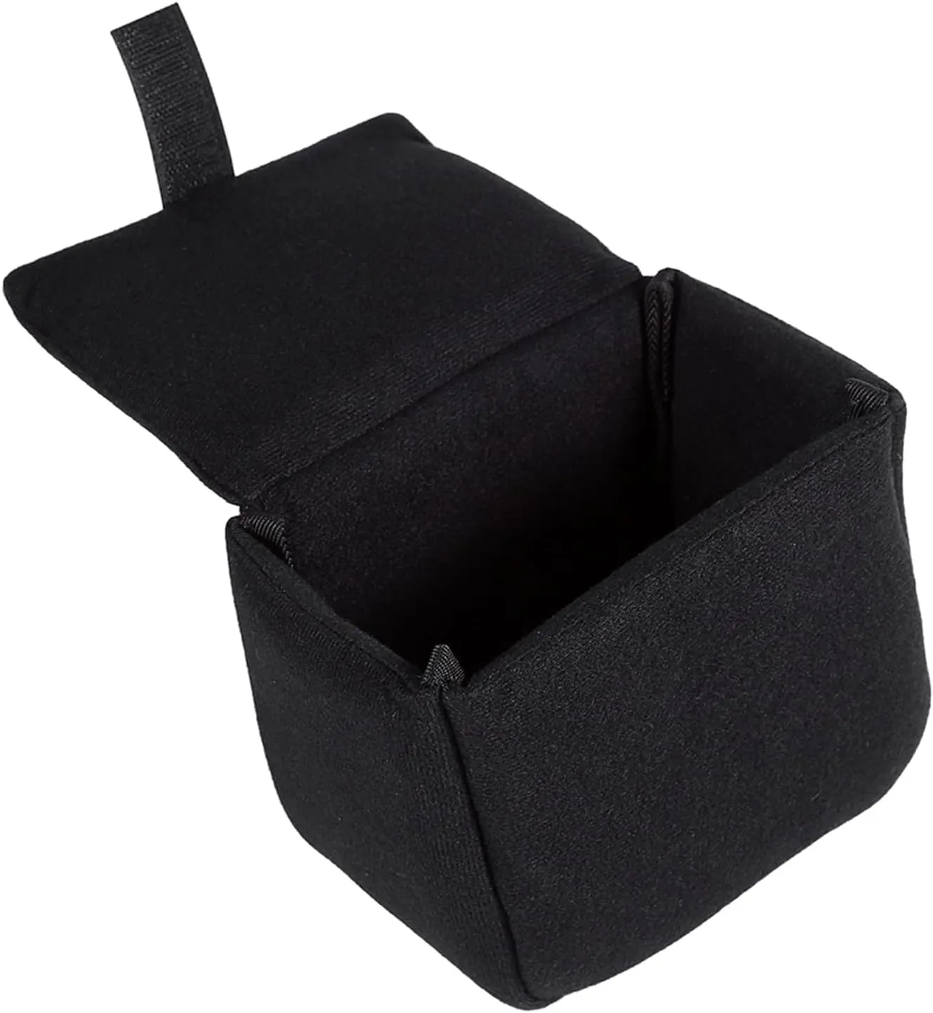 DSLR Camera Bag Insert Shockproof Protection Camera Case Bag Accessory Photoggraphing Velvet Material Easy Install Portable (black)