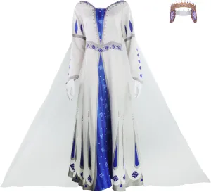 Magnifico Costume Wish Queen Amaya Cosplay Dress King Cloak Cape Halloween Party Carnival Outfits
