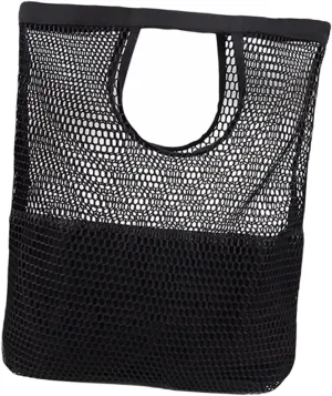 Mesh Design Shopping Tote Pouch High Capacity Reusable Beach Bag for Travel and Shopping Storage Easy to