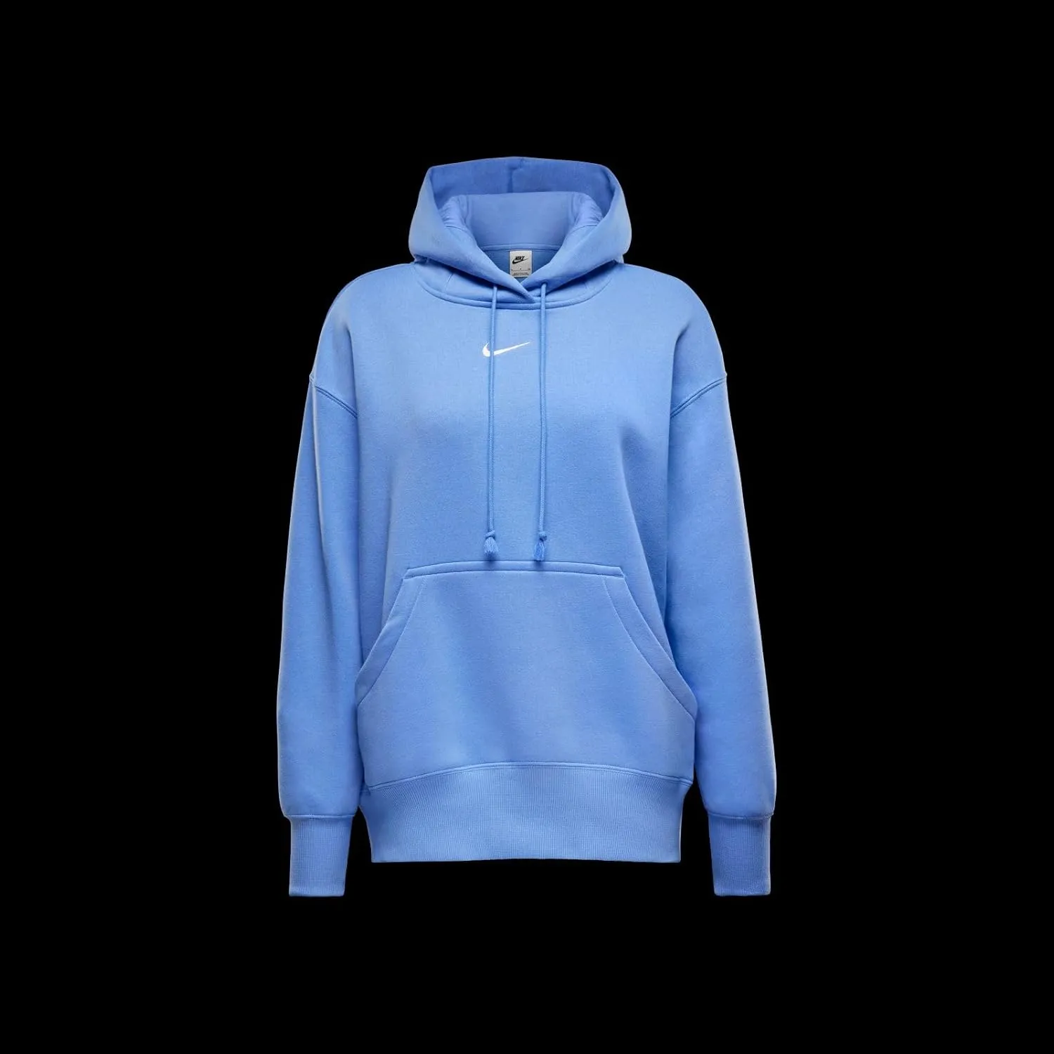 Nike Sportswear Phoenix Fleece Women's Oversized Pullover Hoodie (DQ5860-494, Royal Pulse/Sail)