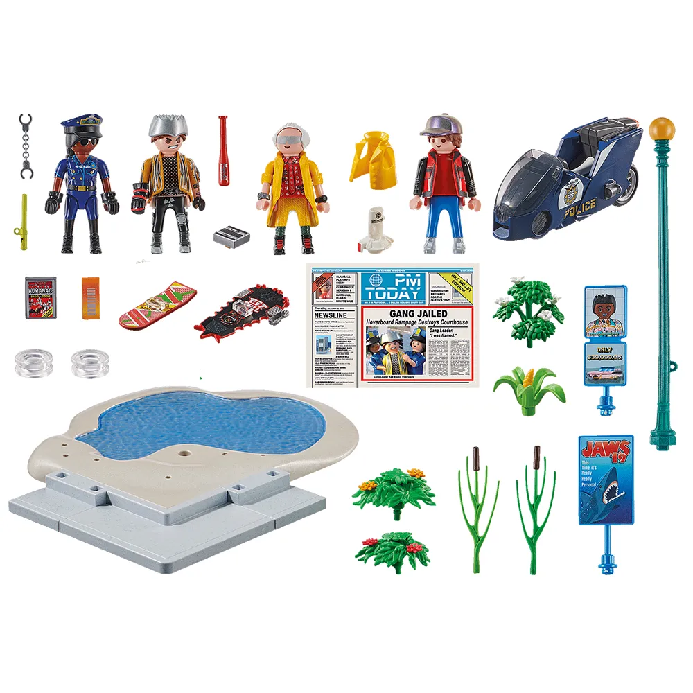 Playmobil Back to the Future Part II Hoverboard Chase 70634