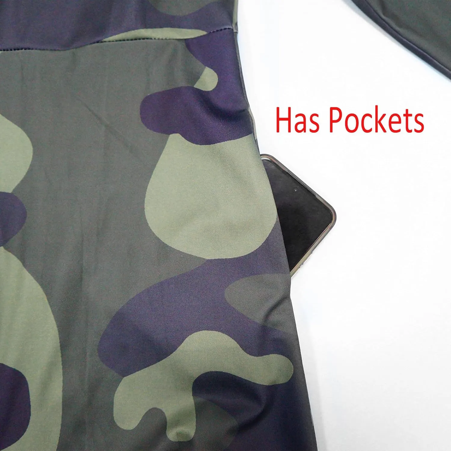 Plus Size Camo Maxi Dress for Women Stretchy V Neck Button Belt A-Line African Outfits with Pockets S-5XL