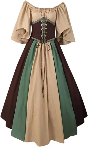 Renaissance Costumes for Women Medieval Vintage Retro Ball Gowns Victorian Dresses Halloween Cosplay Clothes