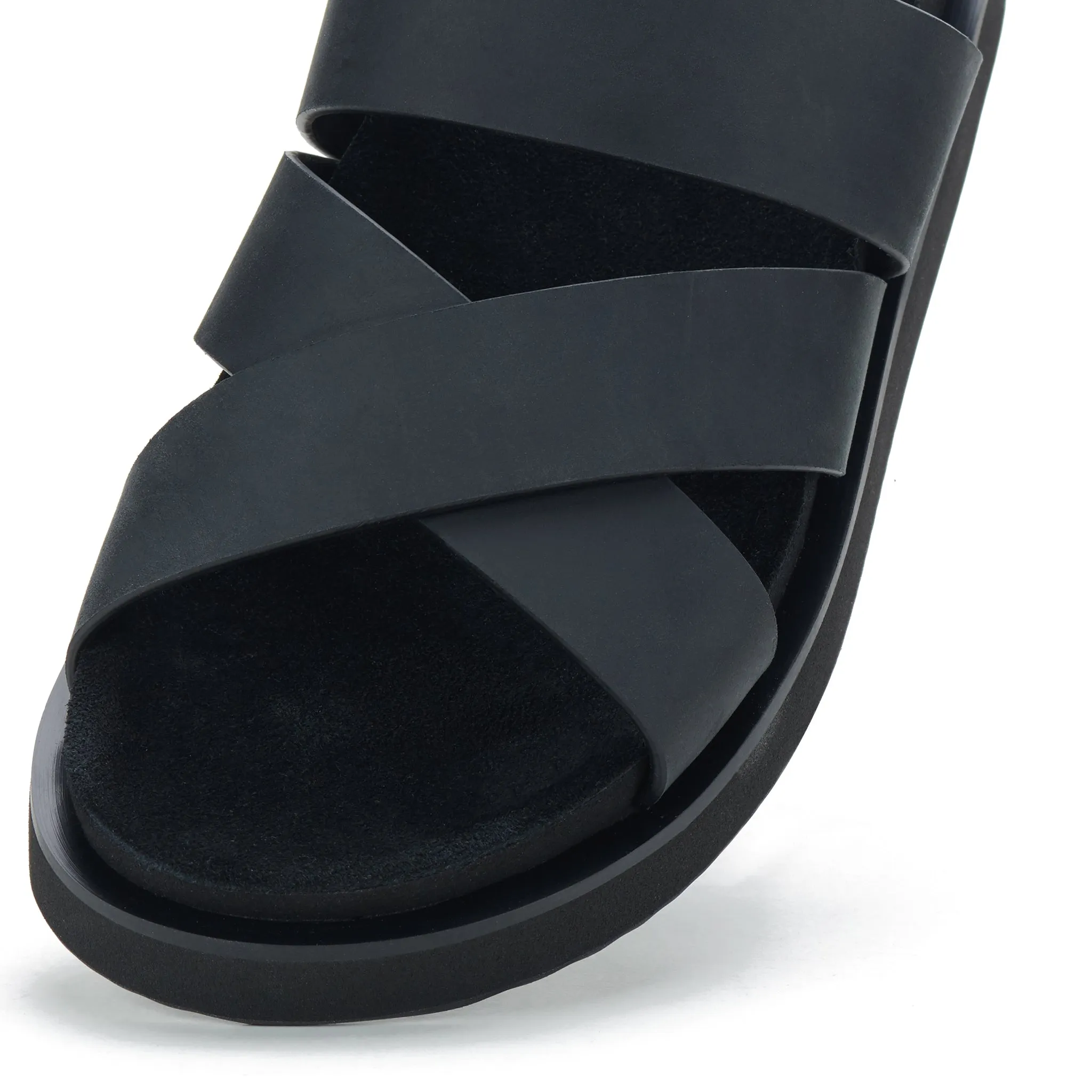 Rhodes Cross Slide Rustic Black