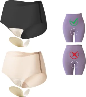 Seamless No Show Concealer Cover Workout Thongs Underwear for Women Panties Hider Underwear for Leggings