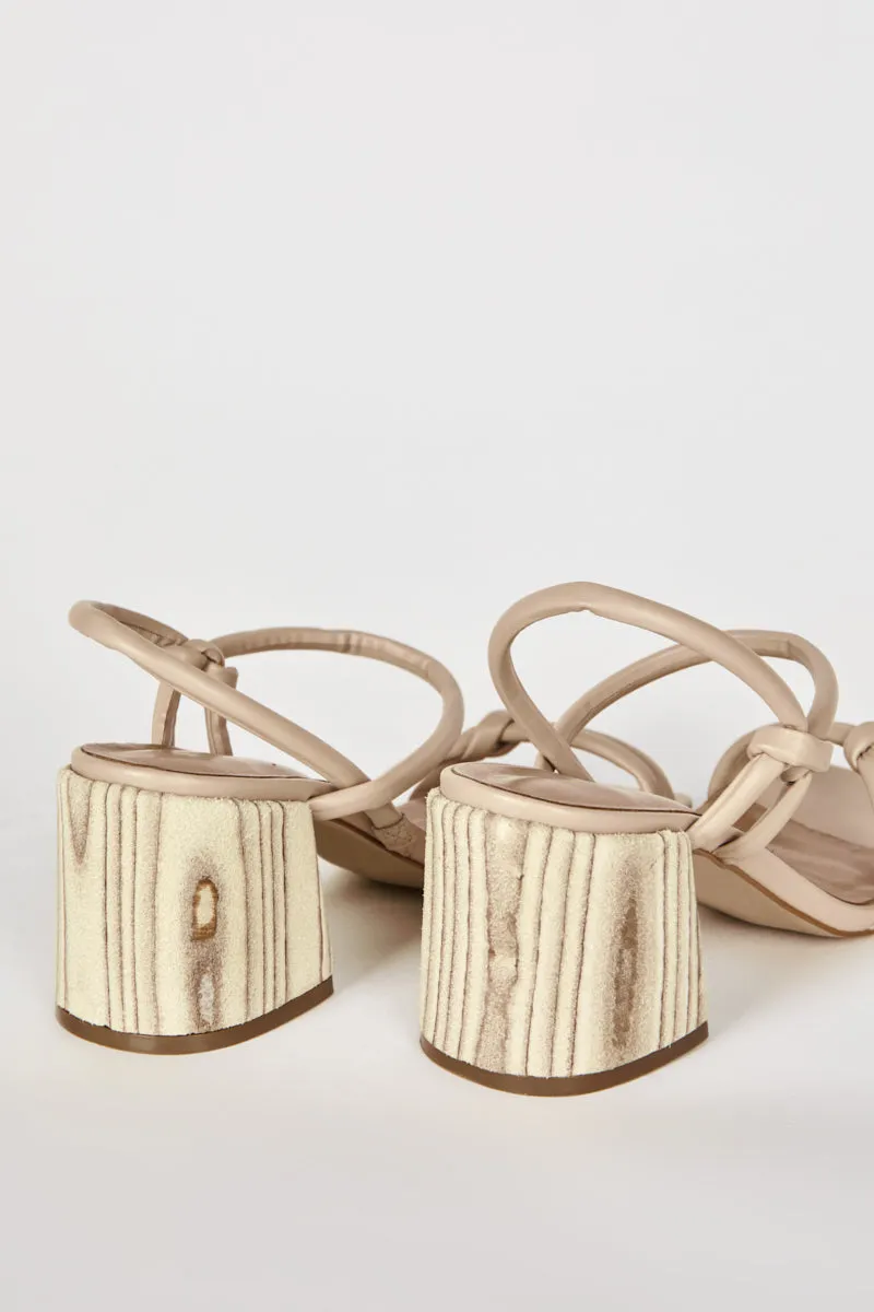 Sky Knotted Heel