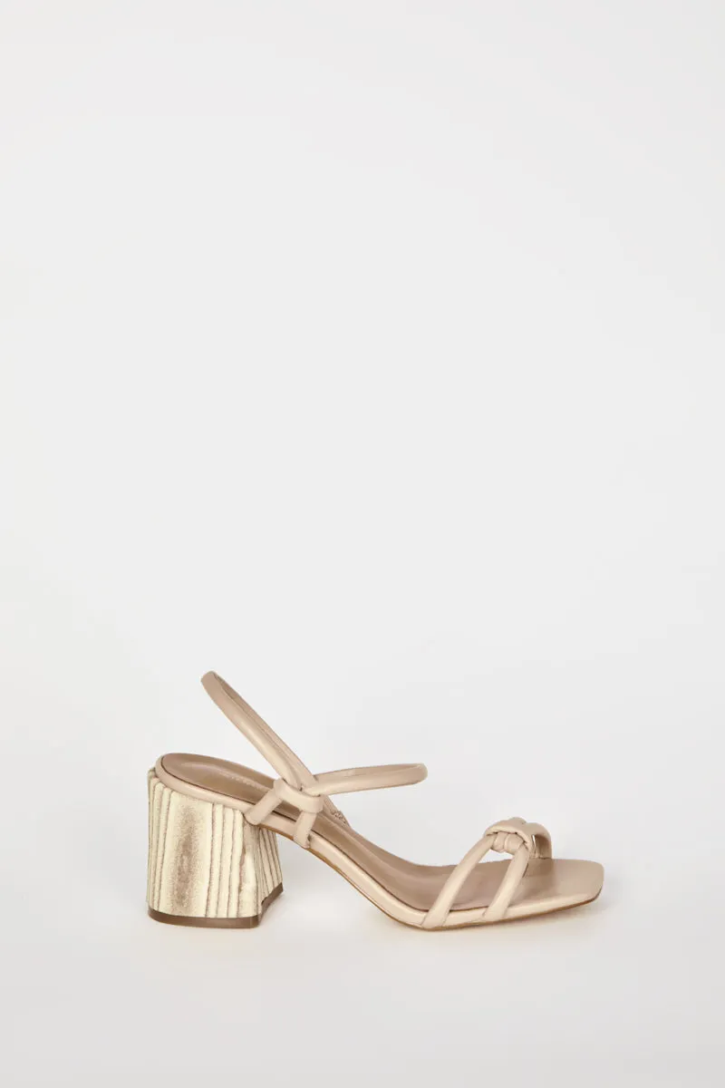 Sky Knotted Heel