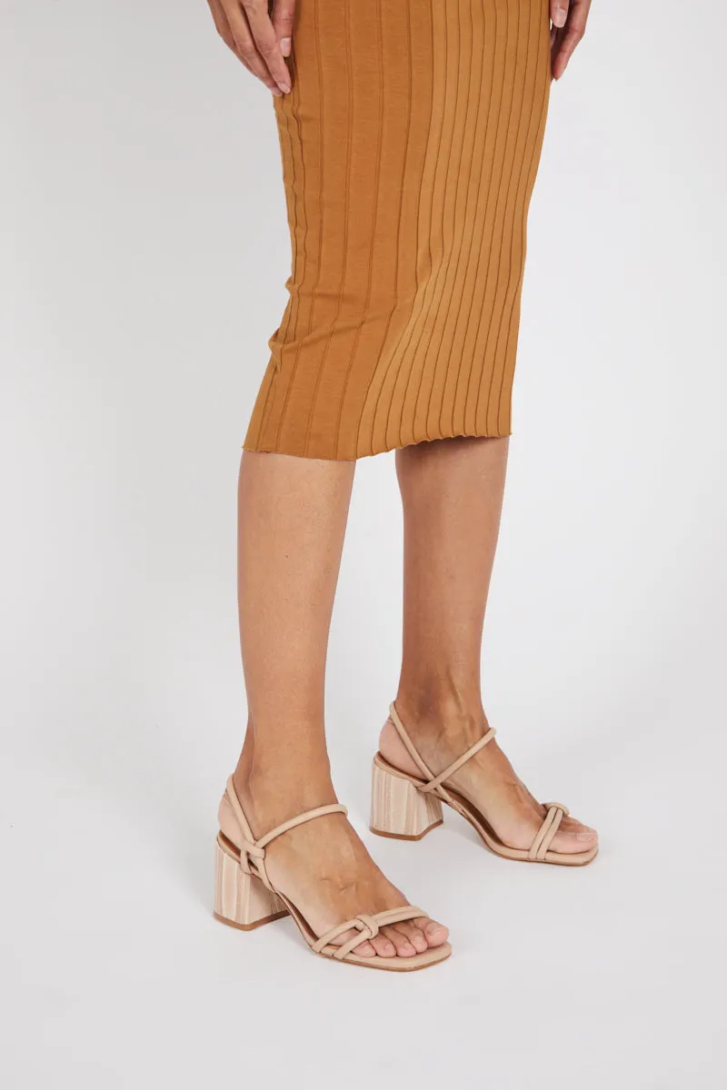 Sky Knotted Heel