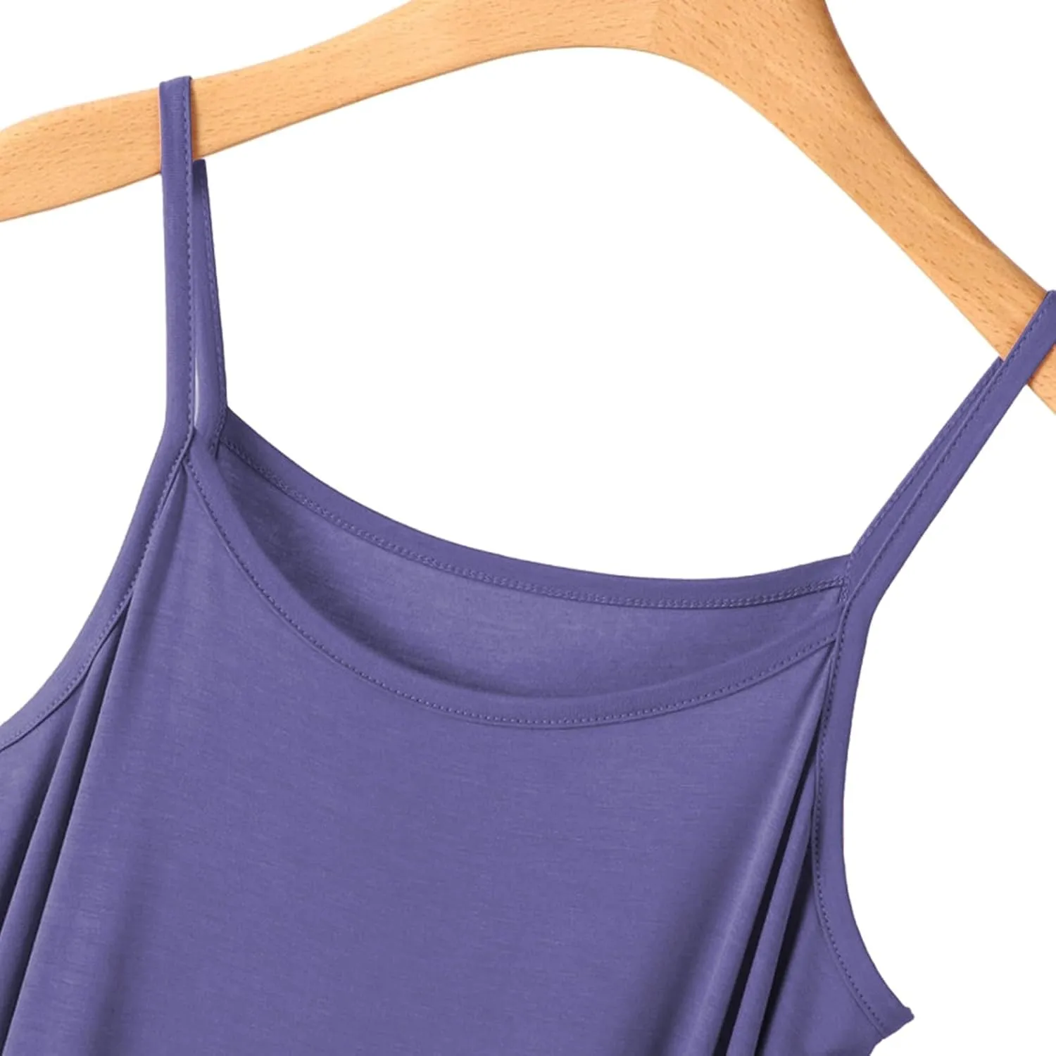Slip Dress for Women Under Dresses 2025 Fashion Spaghetti Strap Cami Camisoles Sun Tank Sleeveless Cotton Midi Sundress
