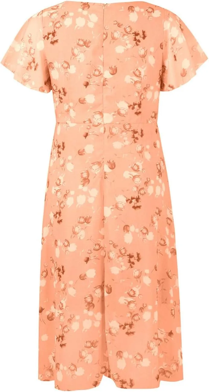 Summer Dresses for Women 2025 Chiffon Dress Dresses for Women Spring Summer Casual Swing Fitted