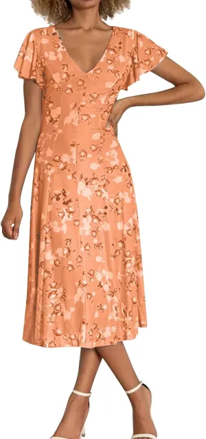 Summer Dresses for Women 2025 Chiffon Dress Dresses for Women Spring Summer Casual Swing Fitted