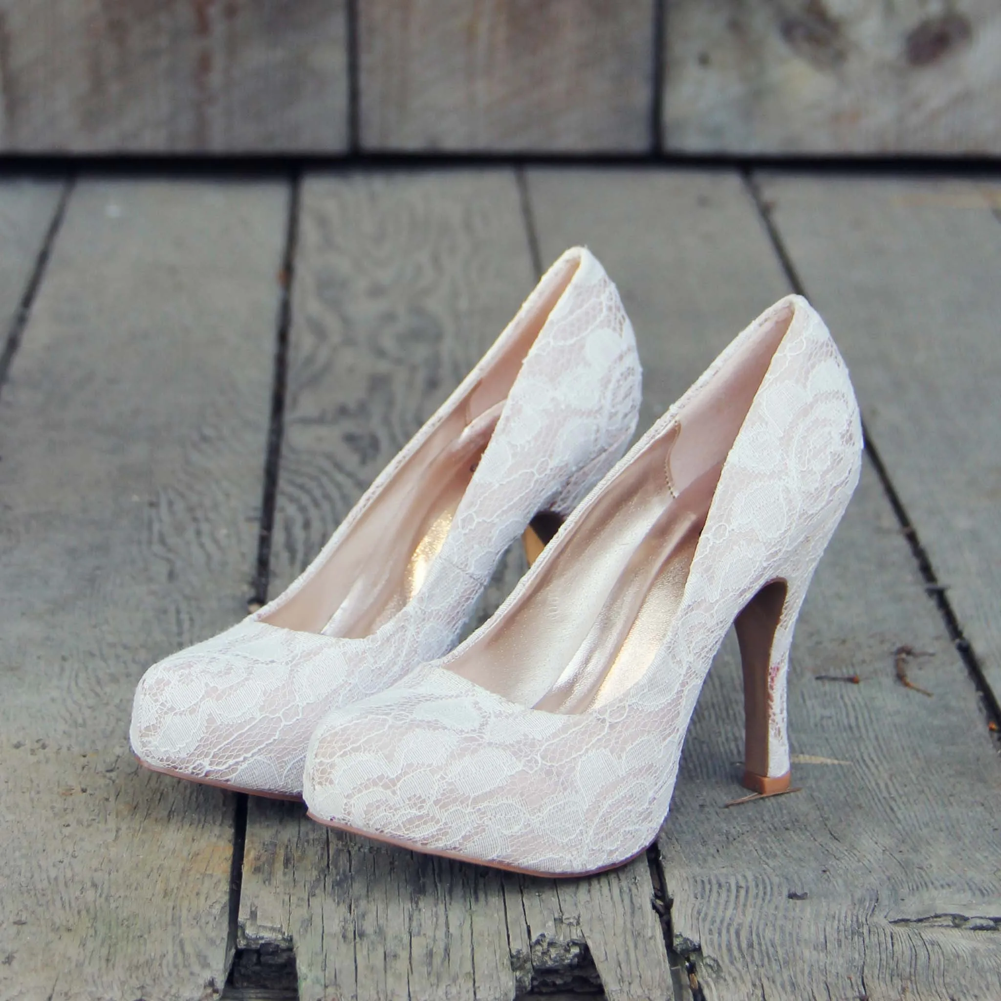 Sweet Lace Heels