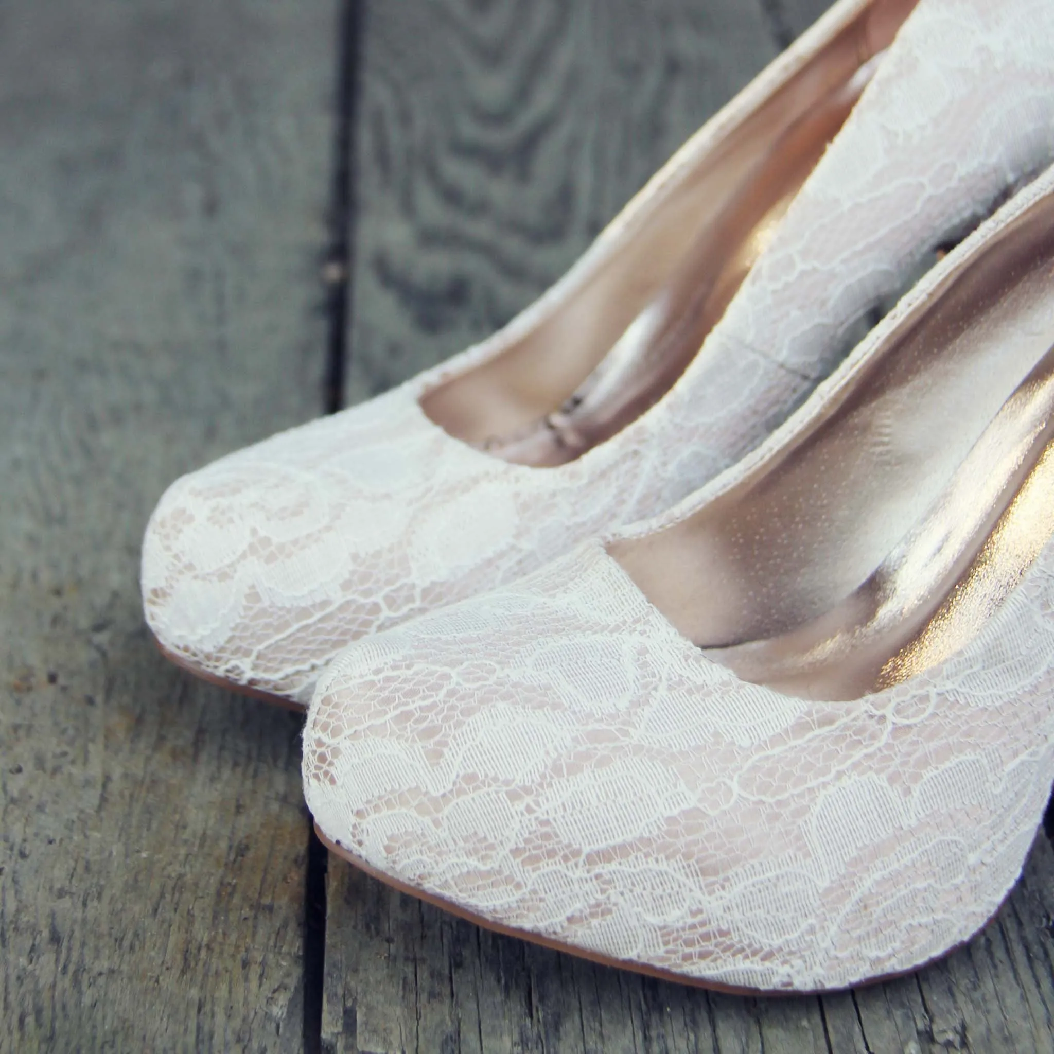 Sweet Lace Heels