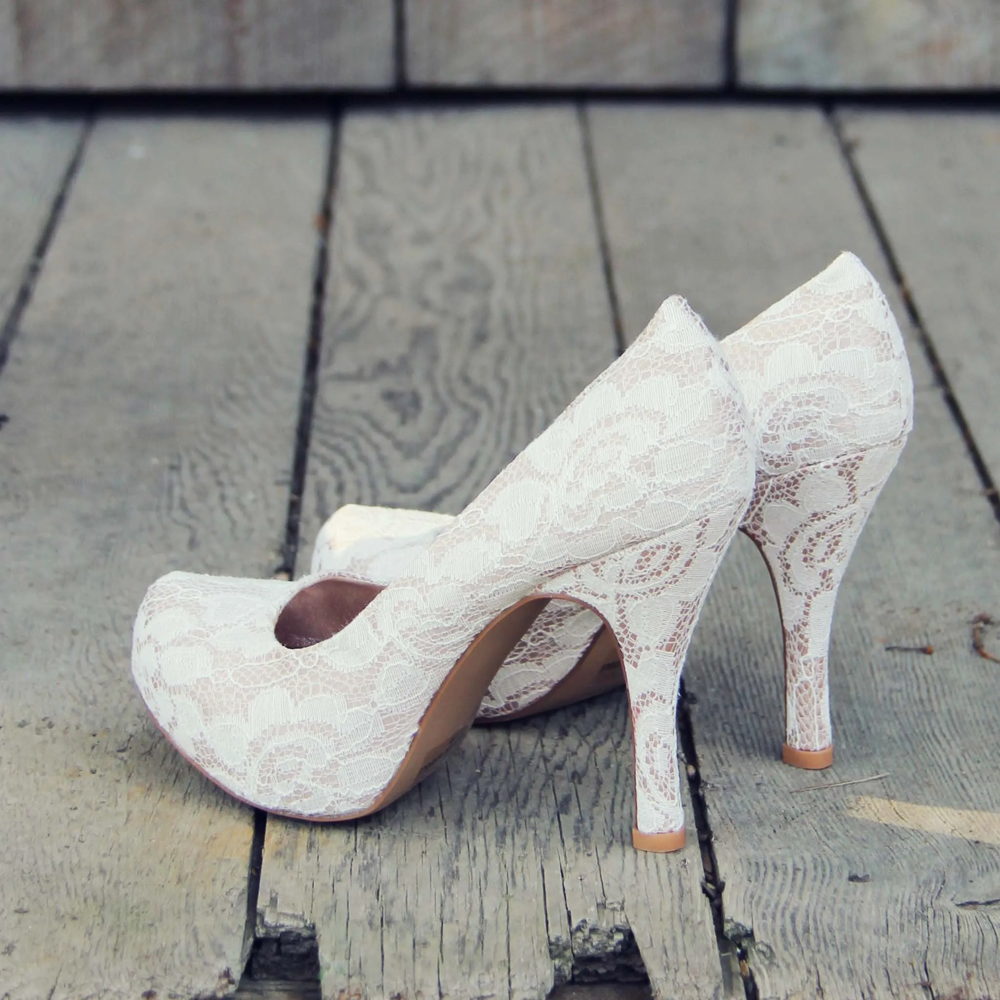 Sweet Lace Heels