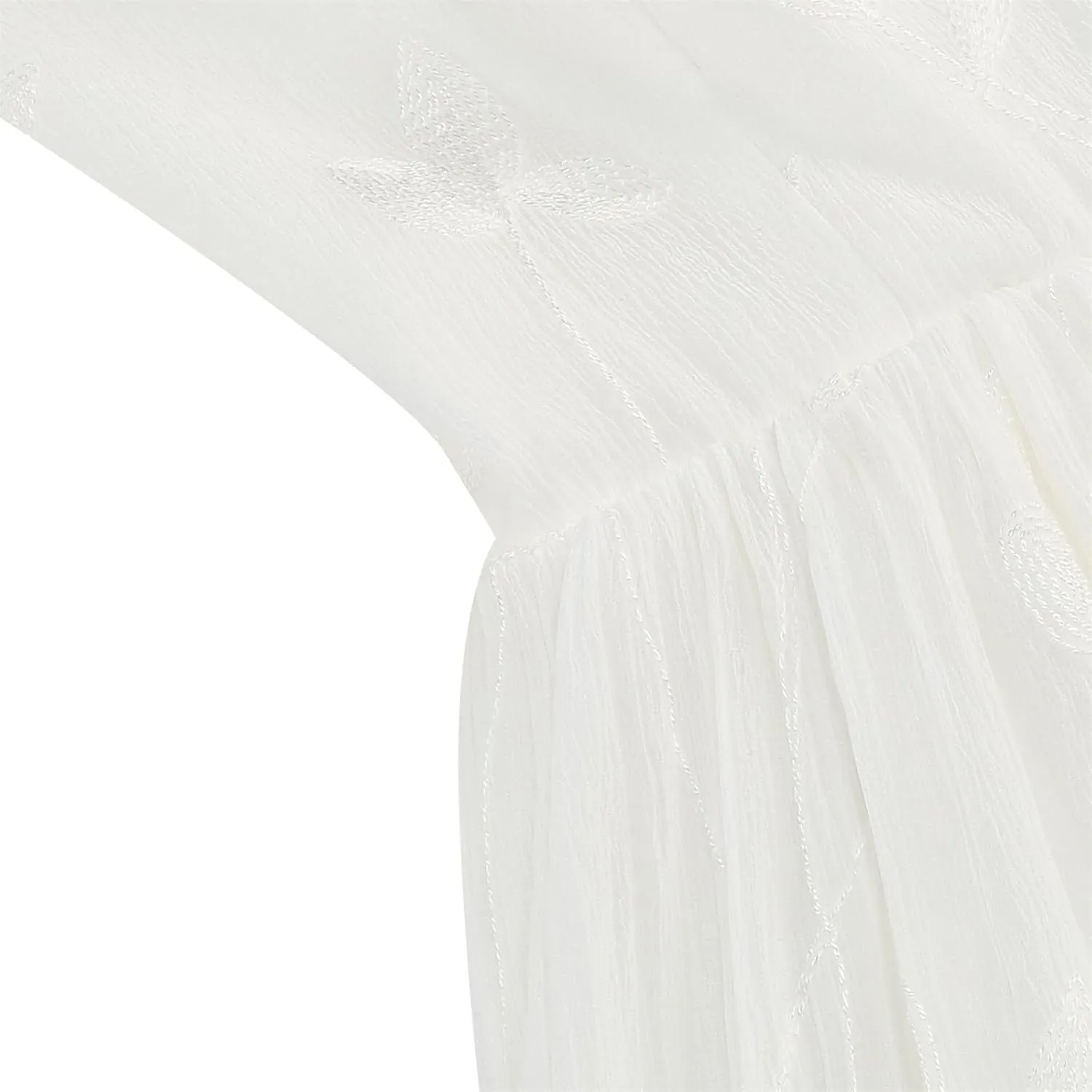Vintage Dress for Women Cocktail Tiered Flowy Bowtie Floral Embroidered Trendy Bubble Ruffle Hem 2024 Dress Evening