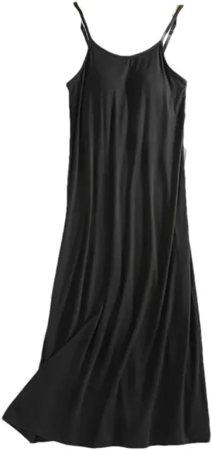 Women Nightgown Bra Padded Camisole Home Wear Nightdress Nightshirt Summer Sleepwear House Dresses